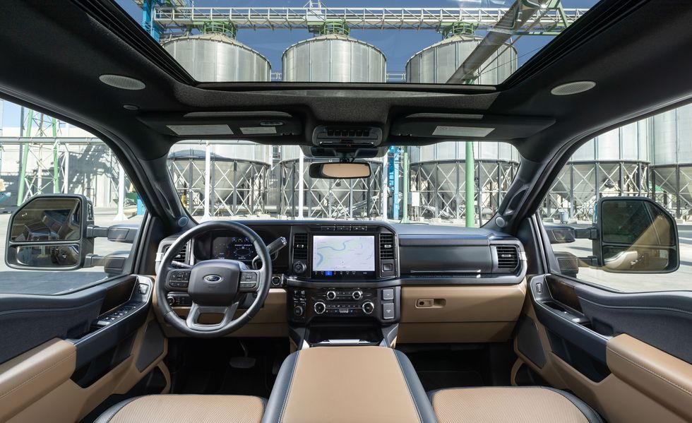 2023 ford super duty interior