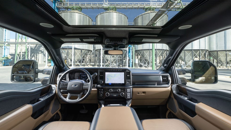 2023 ford super duty interior