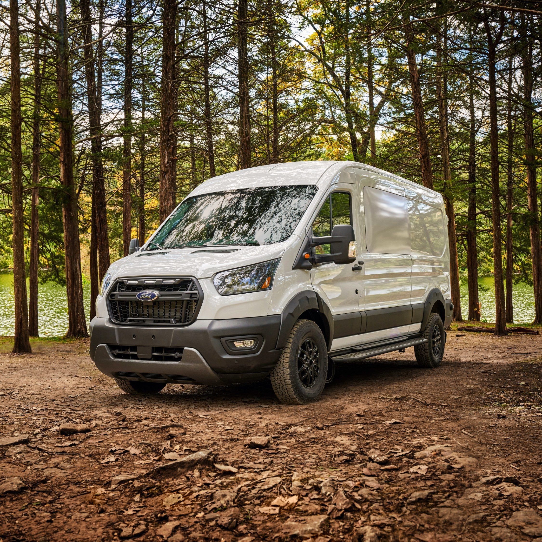 View Photos of the 2023 Ford Transit Trail Camper Van