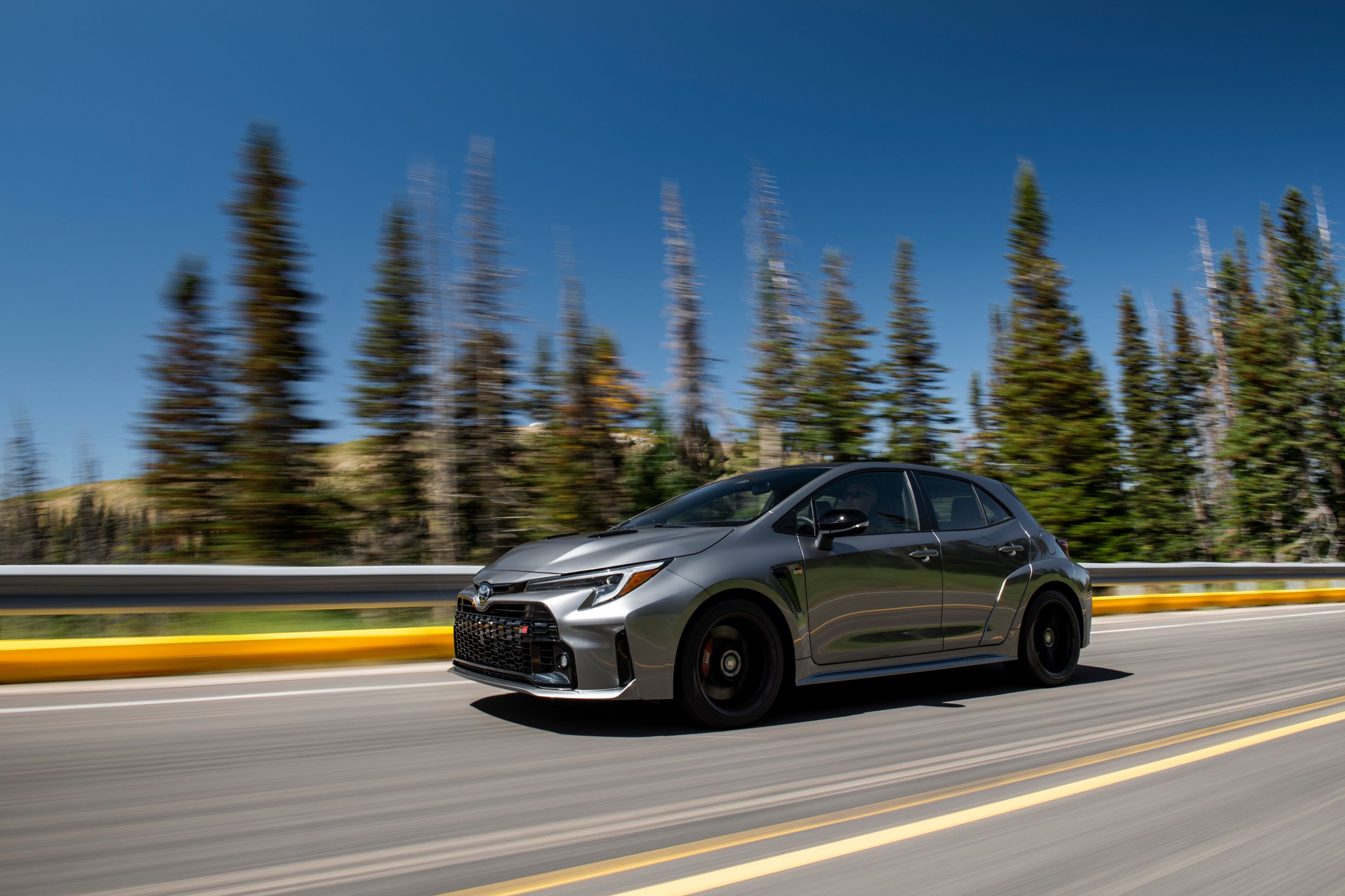 Review: Stick-only, 300-horsepower Toyota GR Corolla puts the hot