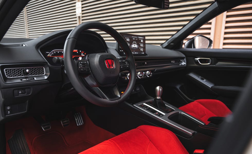 2023 honda civic type r interior