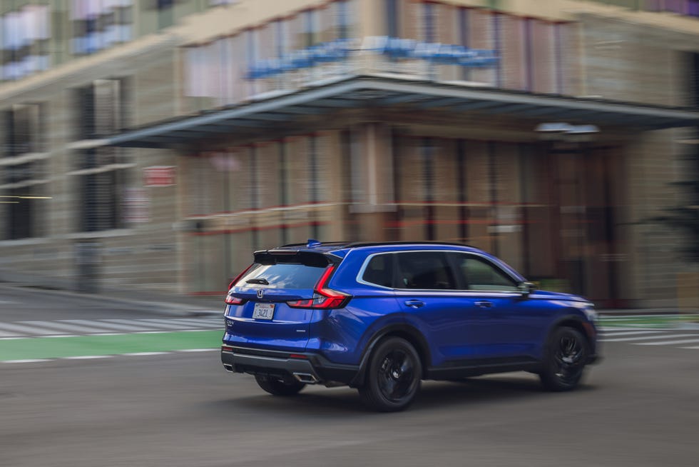 2025 honda crv hybrid rear