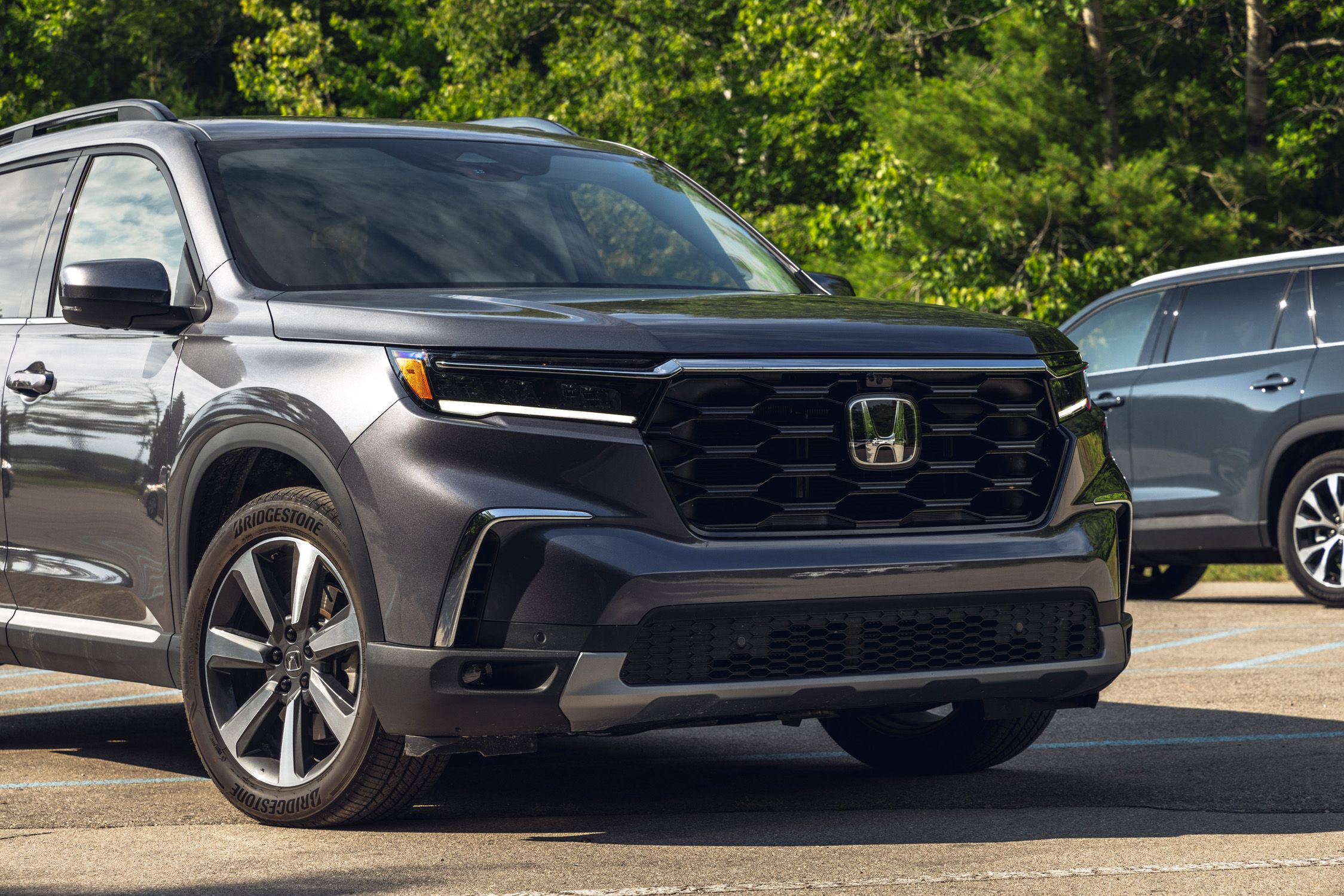 Comparison Test: 2023 Honda Pilot vs. 2024 Toyota Grand Highlander