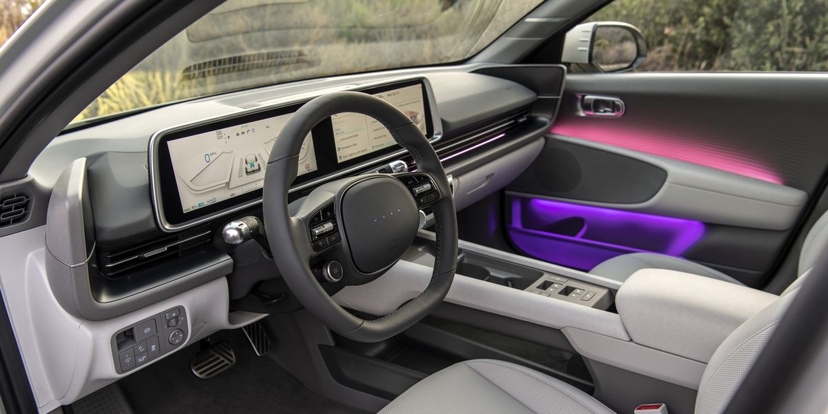 See Interior Photos of the 2023 Hyundai Ioniq 6