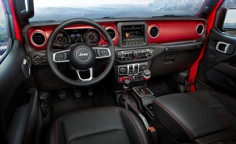 2023 jeep wrangler rubicon suv interior dash
