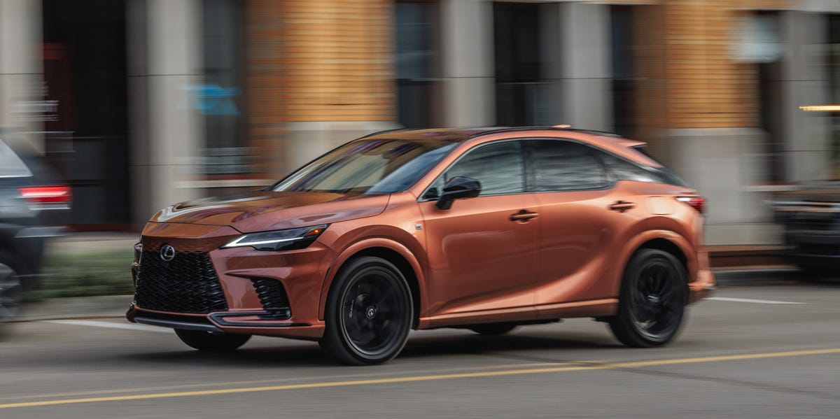 View Photos of the 2023 Lexus RX500h F Sport Performance