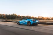 chevrolet corvette z06 at 2023 lightning lap