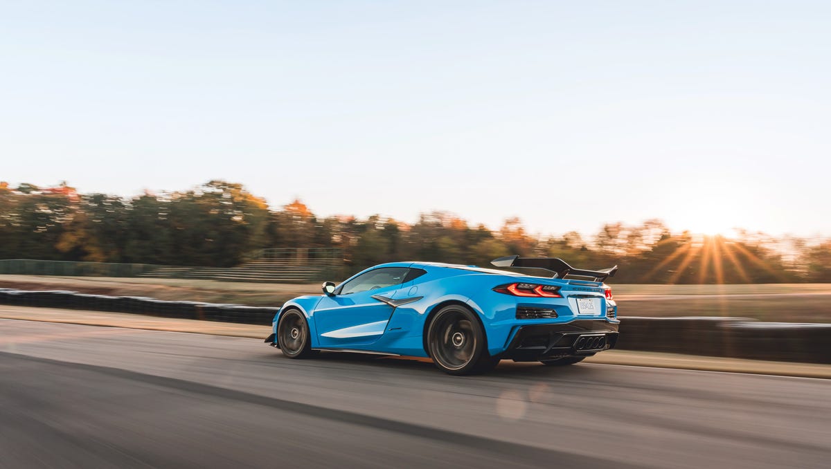 chevrolet corvette z06 at 2023 lightning lap