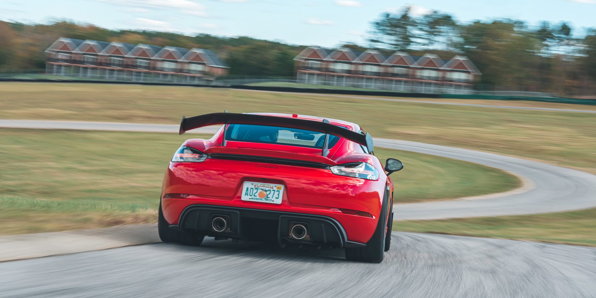 porsche 718 cayman at 2023 lightning lap