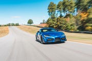 toyota gr supra at 2023 lightning lap