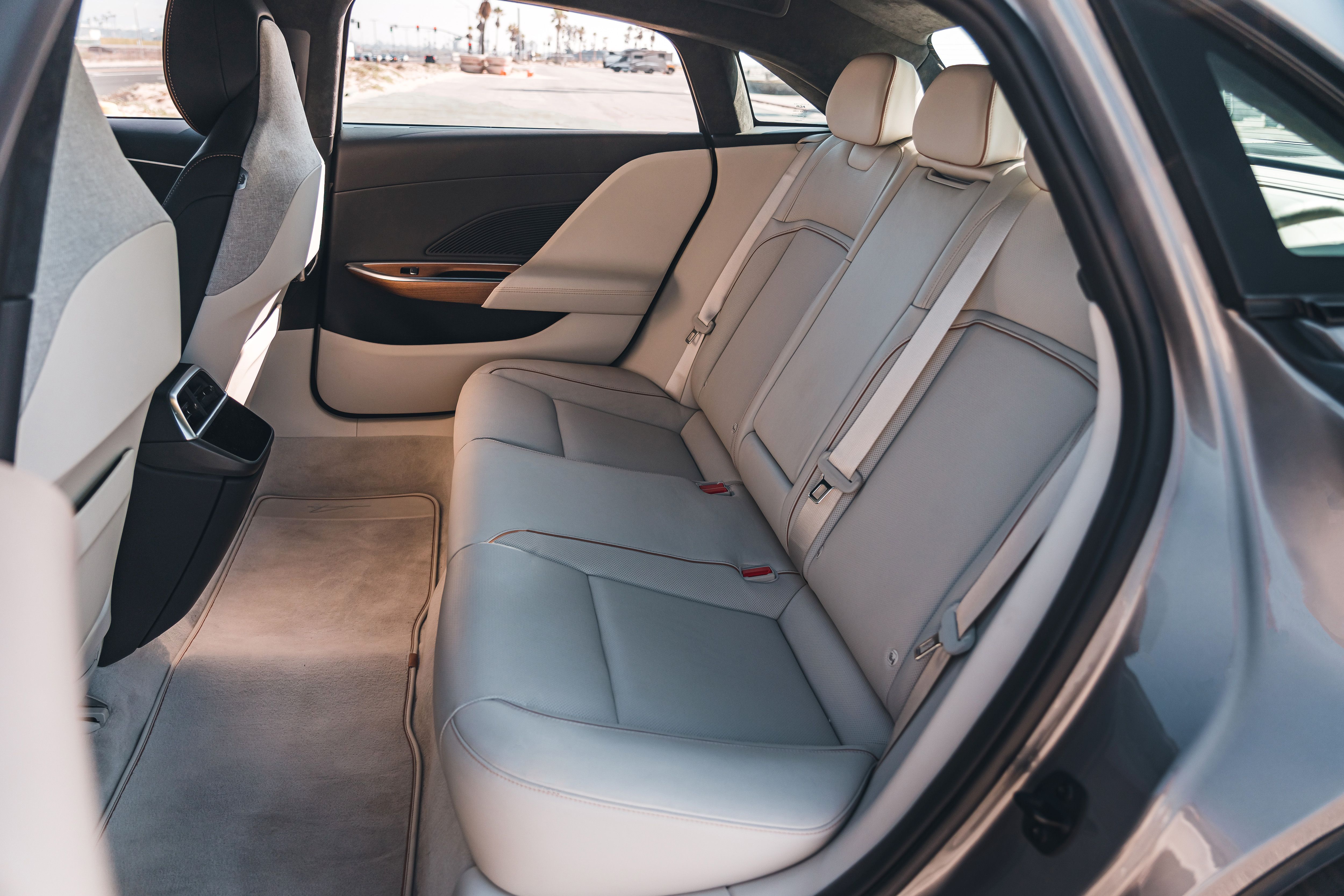 Lucid air rear deals seats