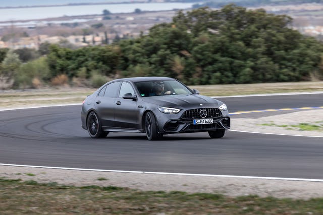 View Photos of the 2024 Mercedes AMG C63 S E Performance