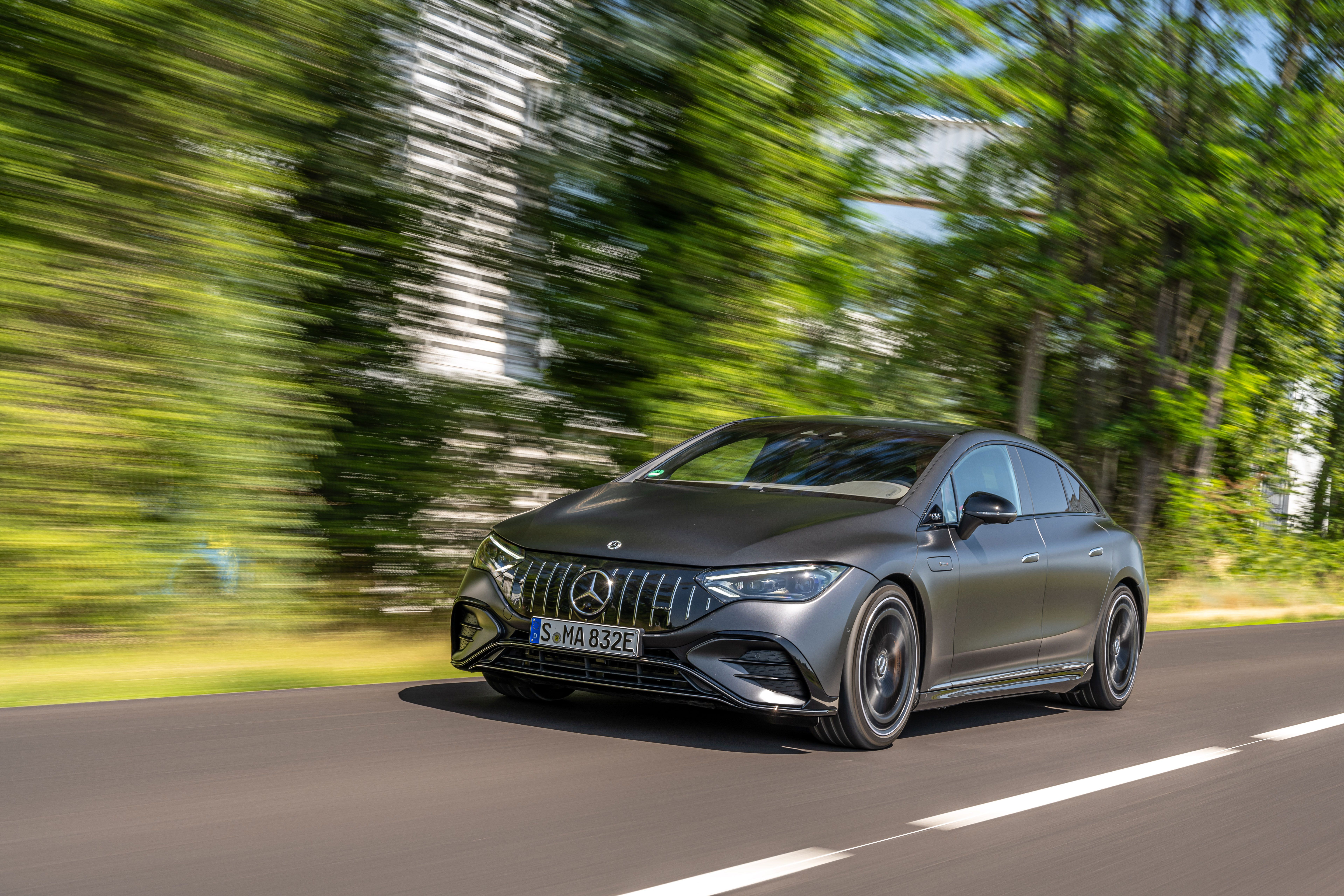 View Photos Of The 2023 Mercedes-AMG EQE53