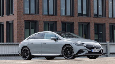 View Photos of the 2023 Mercedes-Benz EQE 350 / EQE 500