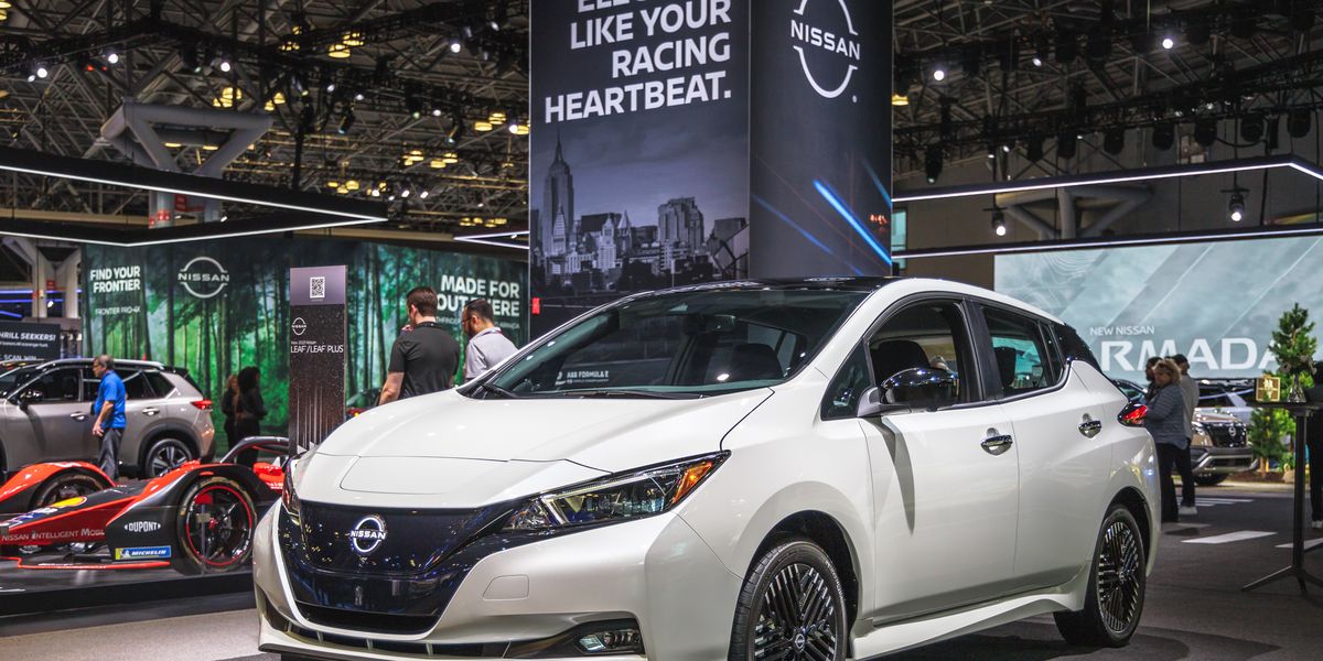Nissan previews three new EVs to dealers, including a new LEAF