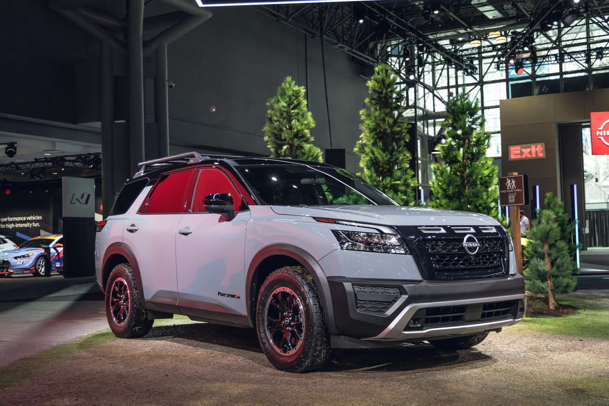 2023 Nissan Pathfinder Rock Creek Has a Lifted Suspension, Knobby Tires