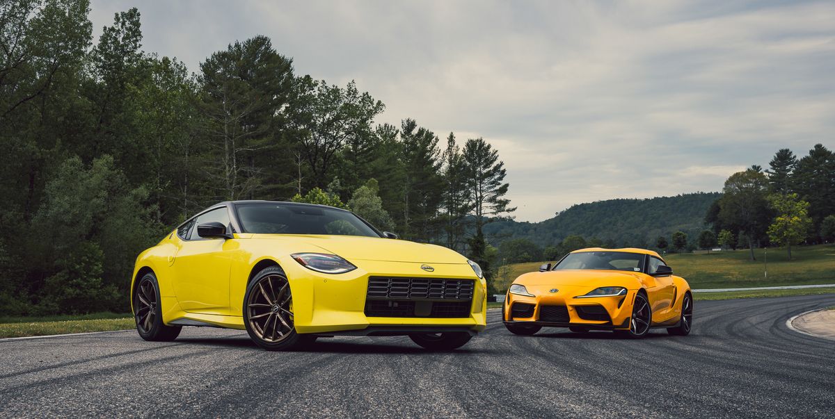 2023 nissan z performance and 2022 toyota supra 30