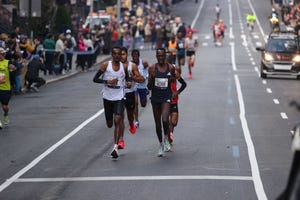 the leaders at the 2023 nyc marathon