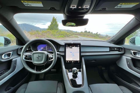 2023 polestar 2 edisi bst 270 interior