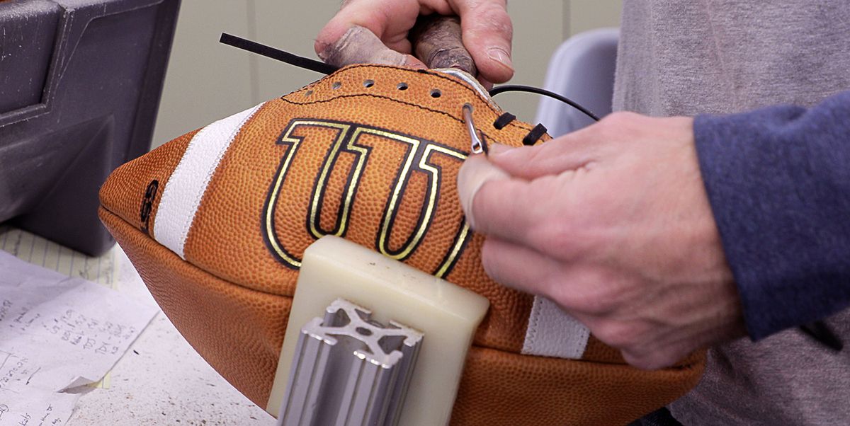 History of the Football: Watch How Wilson Crafts Its NFL Ball