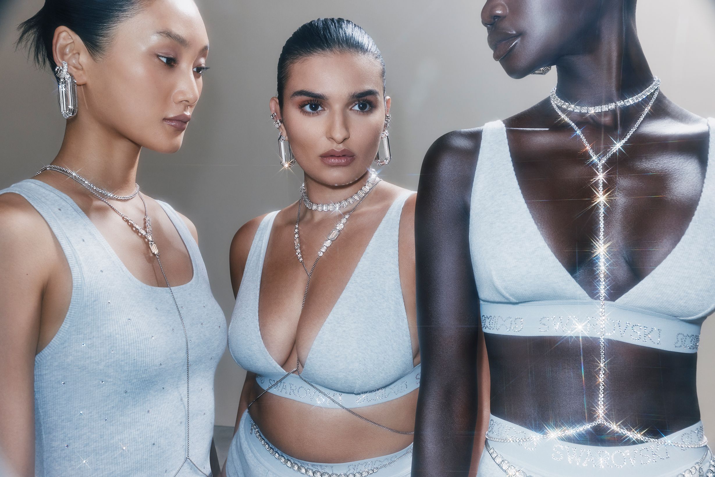 Kim Kardashian's Swarovski X Skims Launch: Best Looks Celebrities Wore