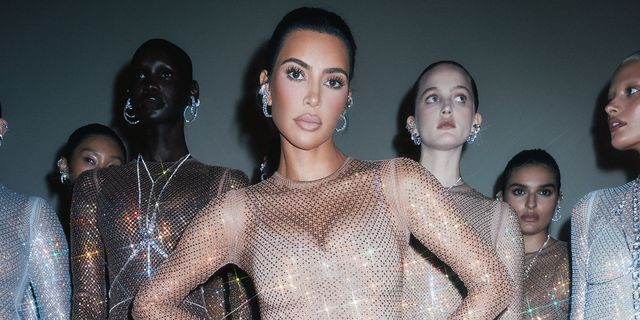 Kim Kardashian's SKIMS x Swarovski Collab In New York City Brings