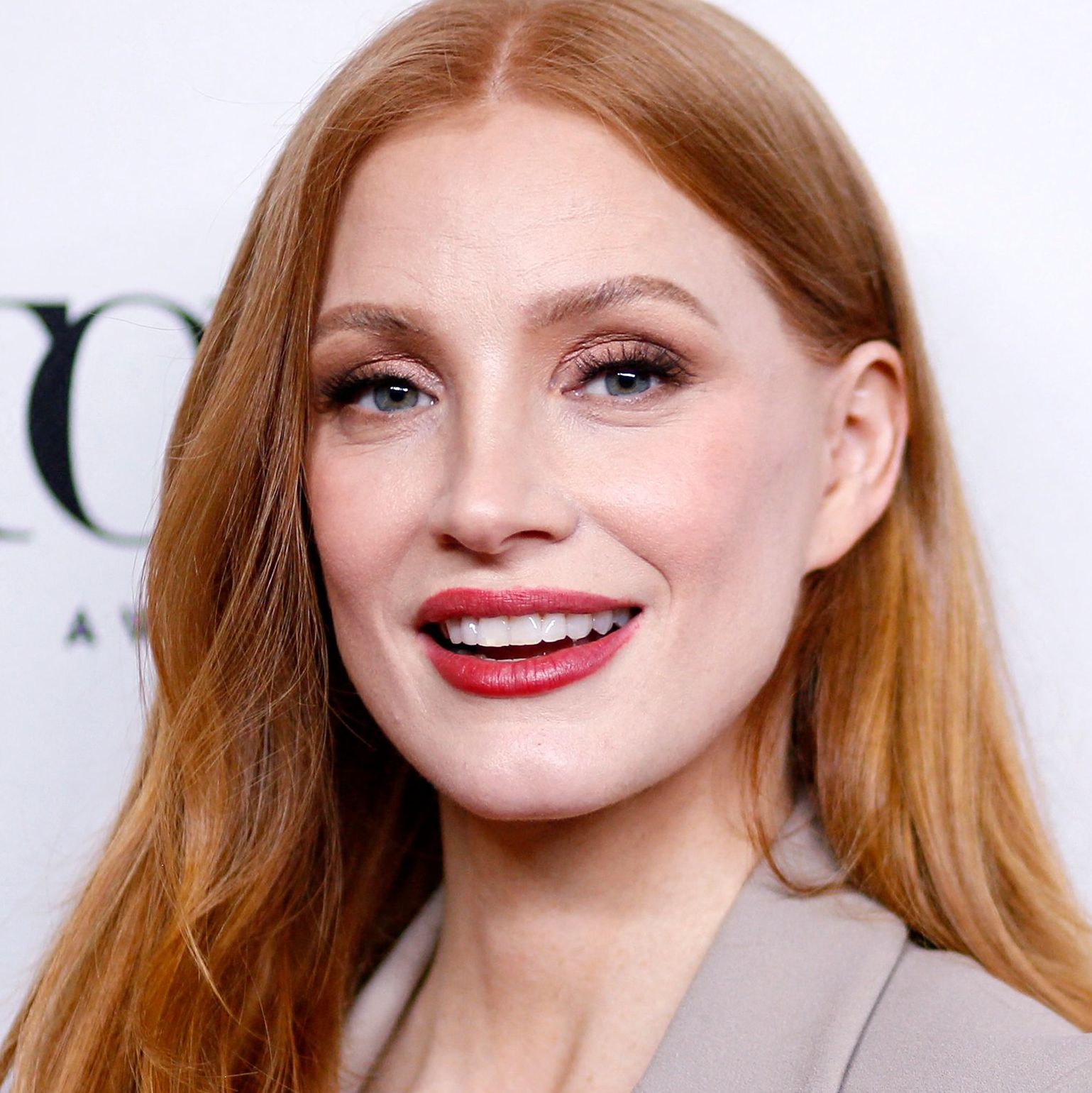 Jessica Chastain Wore a Completely See-Through Red Carpet Look and Fans Are Stunned