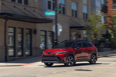 View Photos of the 2023 Toyota Corolla Cross Hybrid