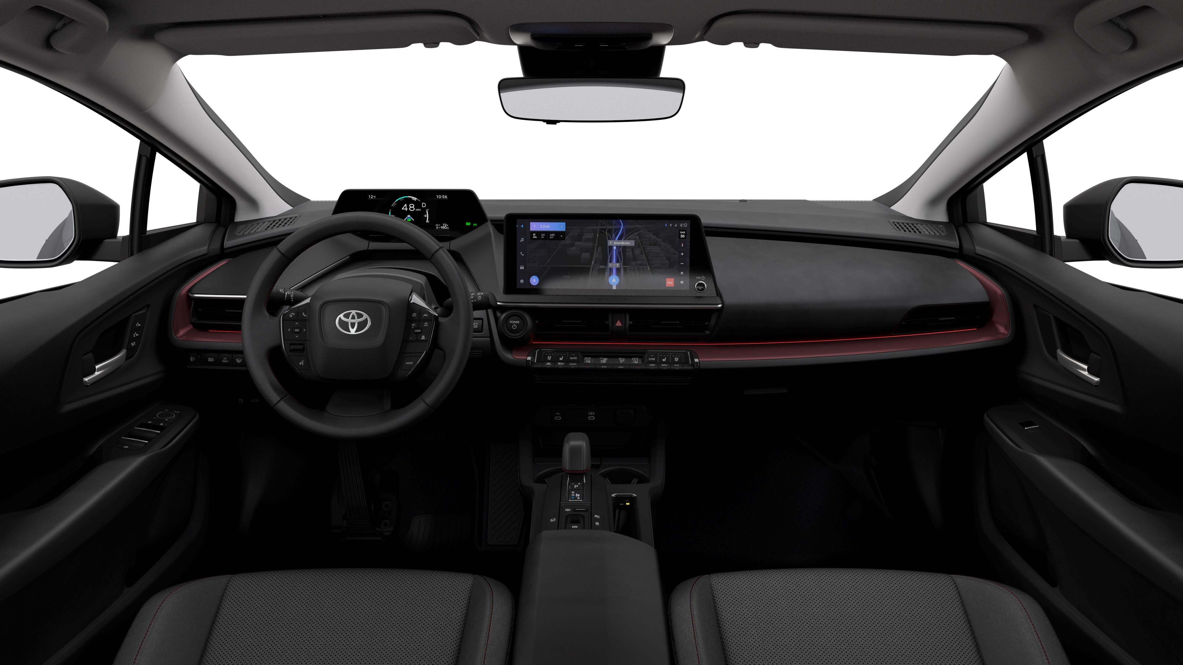 Новые тойоты в россии 2024. Toyota Prius 2023 Interior. Toyota Prius 2023 салон. Toyota Prius 2022 салон. Toyota Prius Hybrid 2023.
