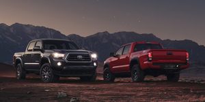 2023 toyota tacoma with chrome and sx packages