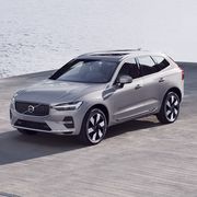 2023 volvo xc60 suv parked on a dock