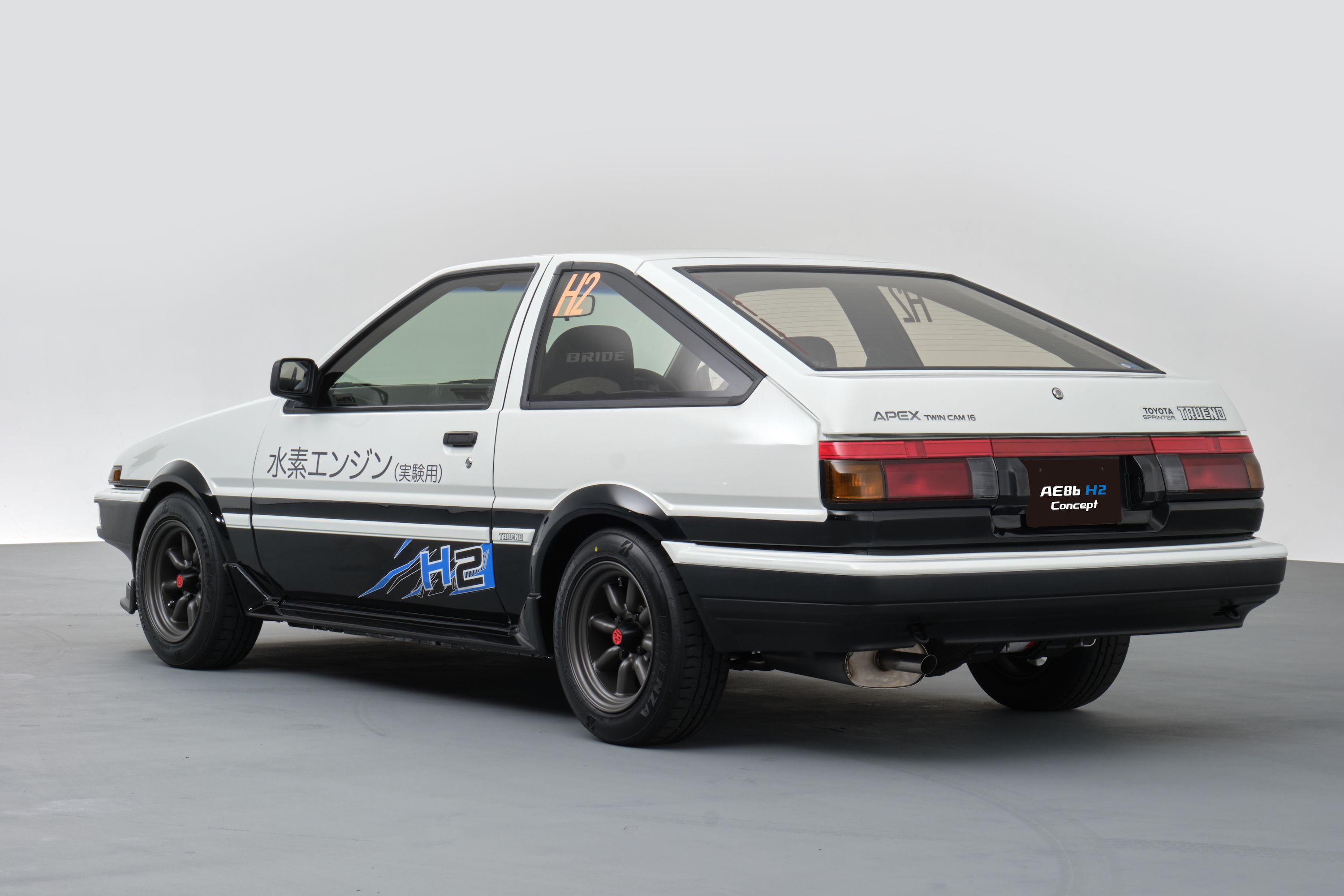 Toyota Unveils Hydrogen and Electric AE86 Restomods