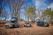lexus rx outdoor, rov concept 2, and gx outdoor