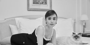 lily collins cover shoot