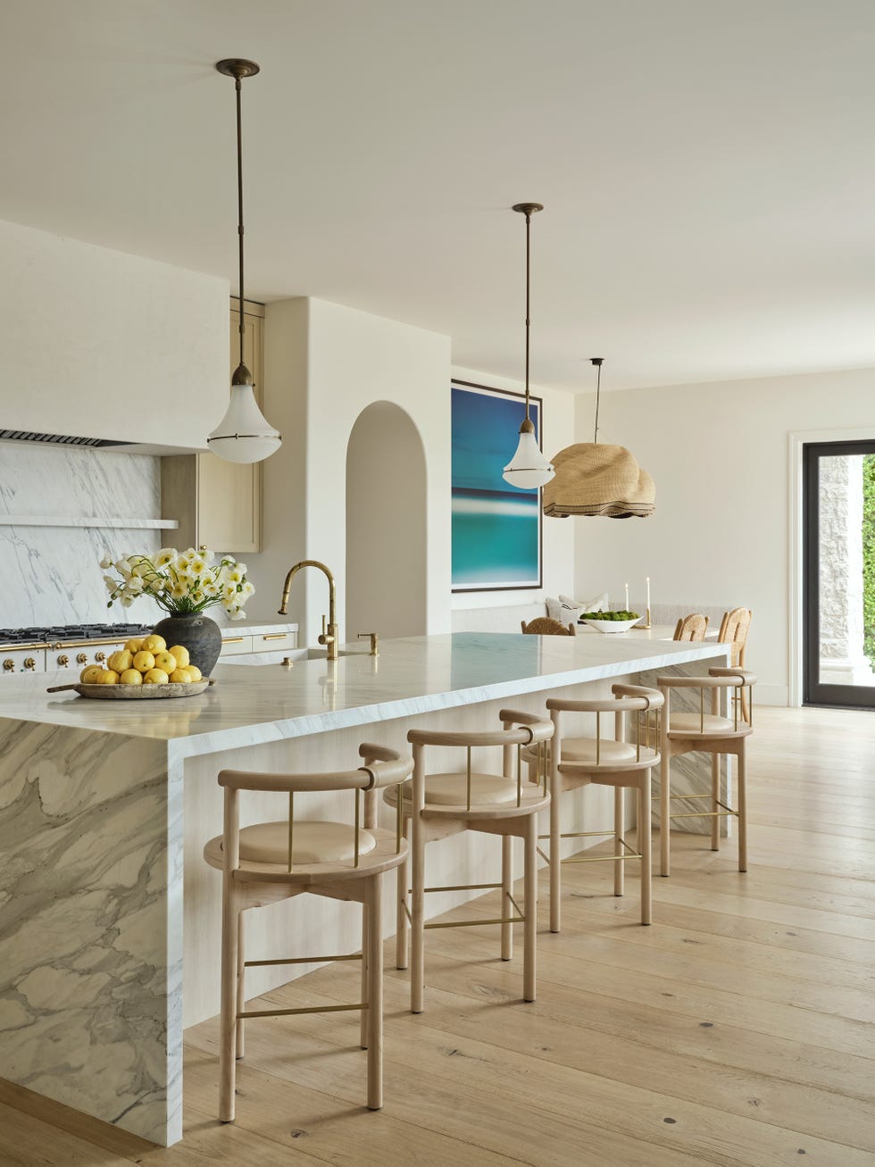 large open kitchen