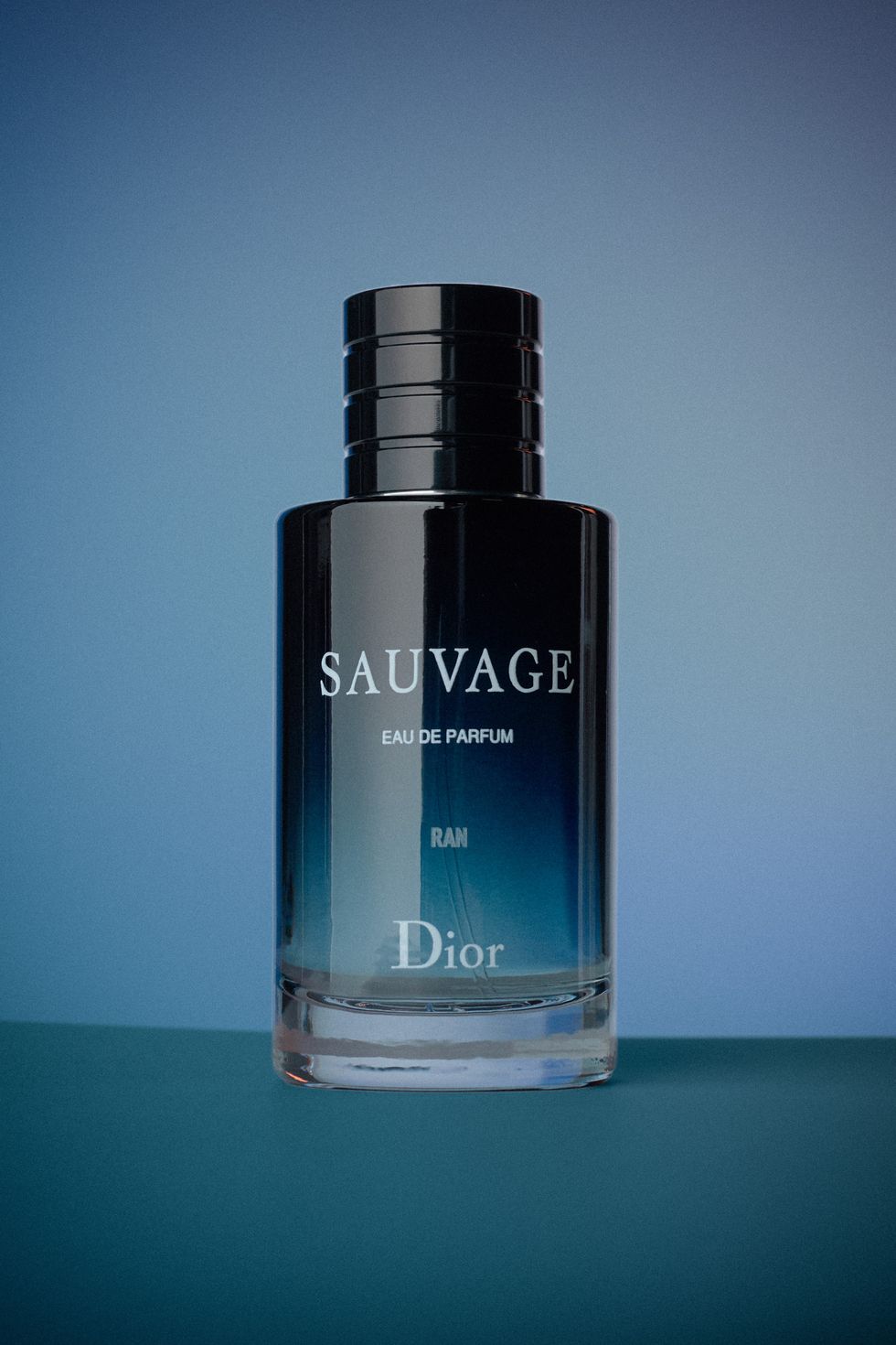 a bottle of perfum sauvage christian dior