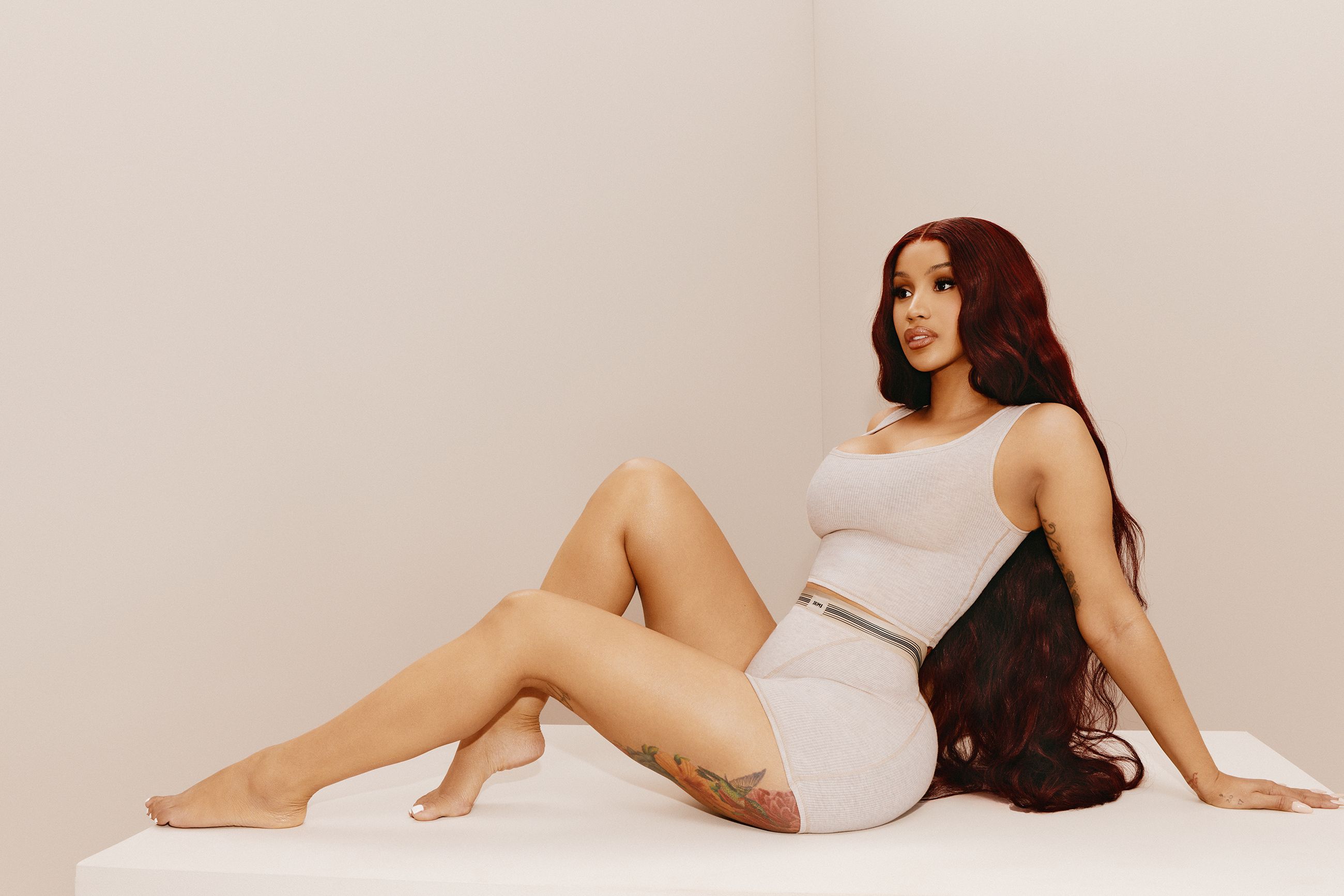 Cardi B Shows off Her Curves in SKIMS' Campaign