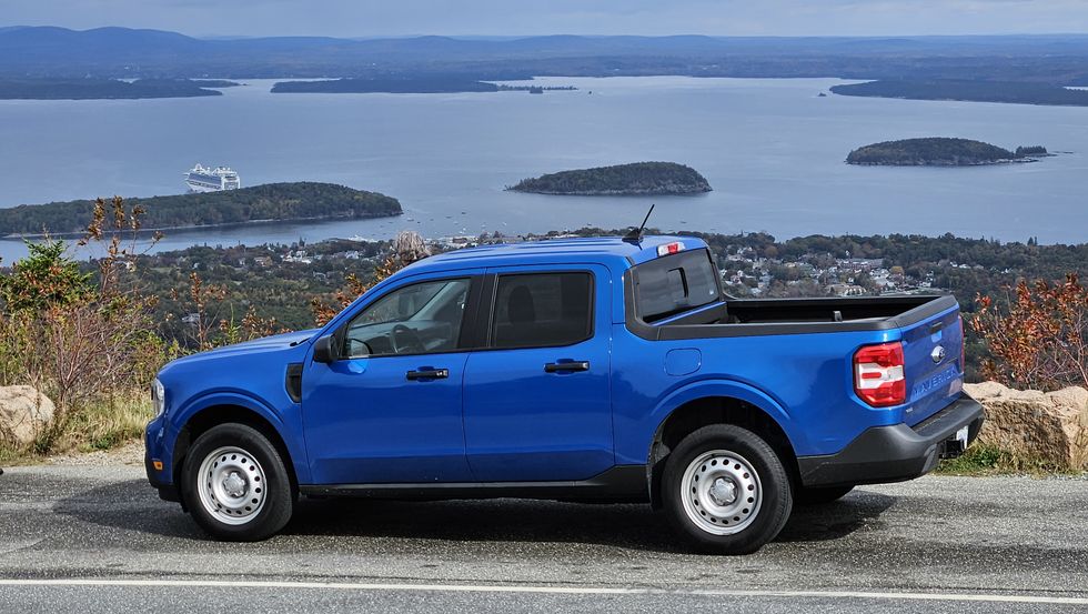 Ford Maverick Hybrid Just Right for New England Fall Colors Tour