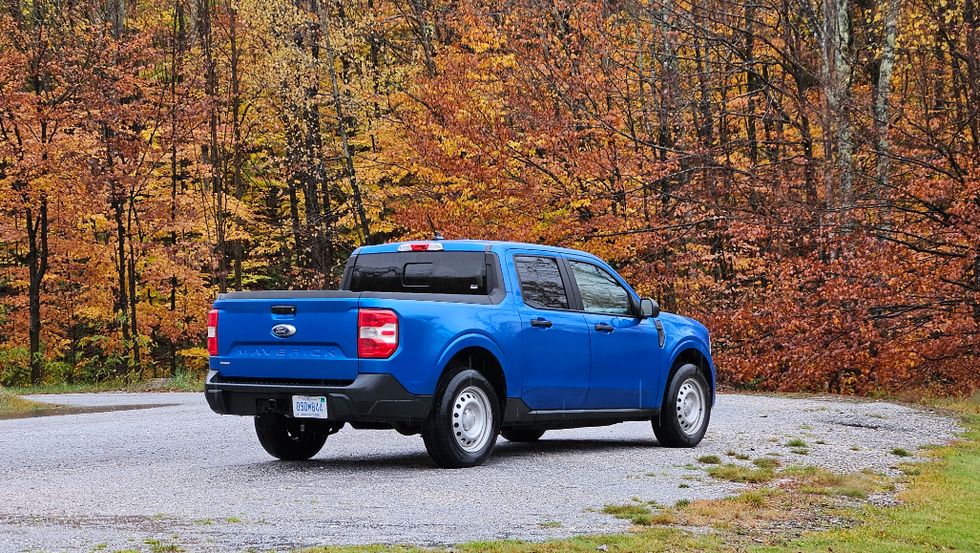 Ford Maverick Hybrid Just Right for New England Fall Colors Tour