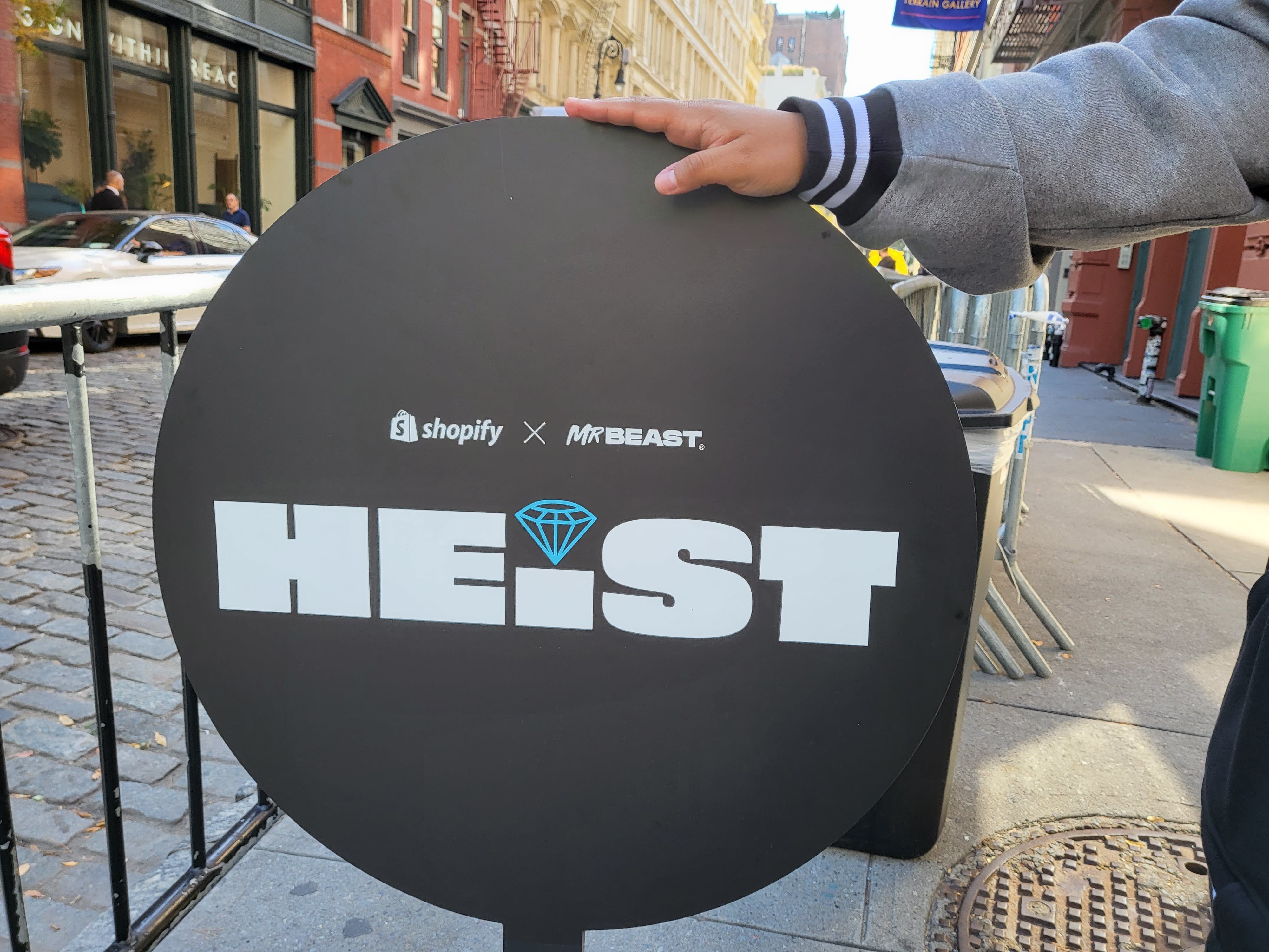 Shopify x Mr. Beast Heist — NYC for FREE