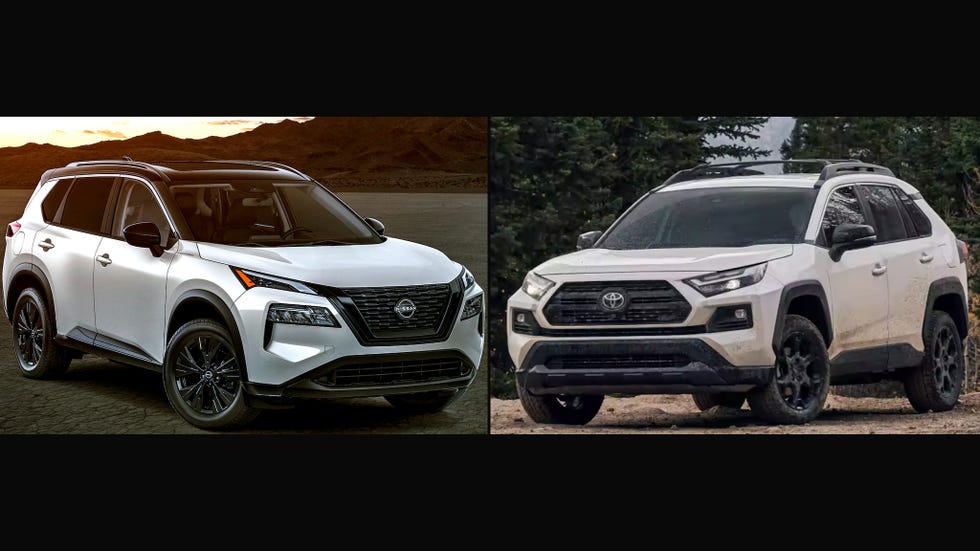 2023 Nissan Rogue vs. 2023 Toyota RAV4 We Compare Features