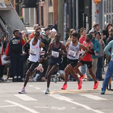 lead men at the 2023 new york city marathon