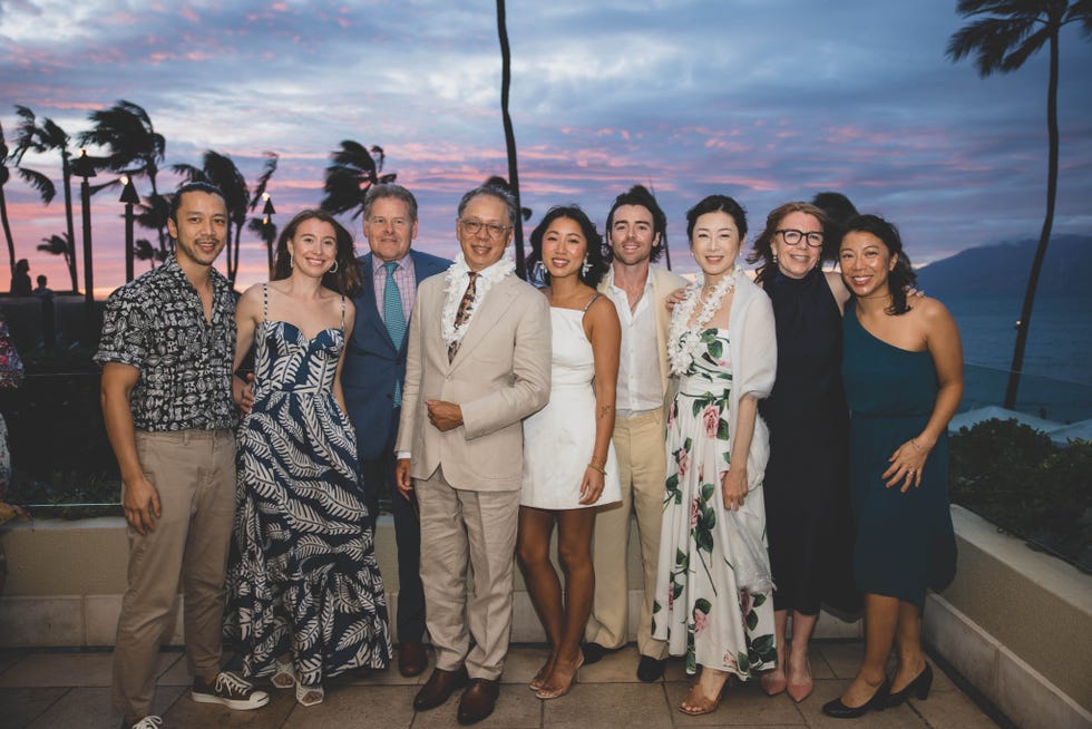 a group of people posing for a photo