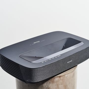 a black and silver speaker