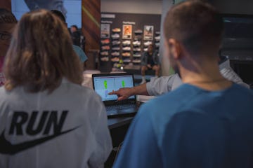 gait analysis con gli esperti di nike presso house of running