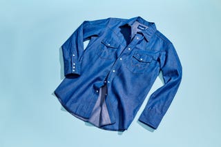 Wrangler's Denim Shirt Is the Most Comfortable Item in My Closet