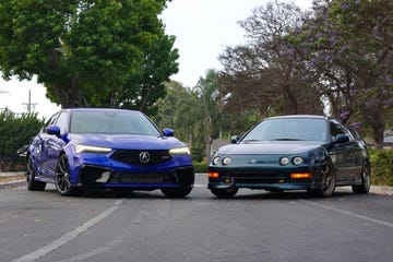 2024 acura integra type s vs 1996 acura integra se
