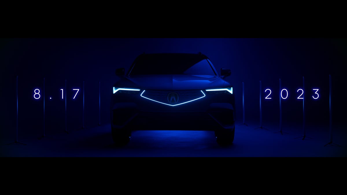 2024 Acura ZDX Electric SUV Teased ahead of Monterey Car Week Debut