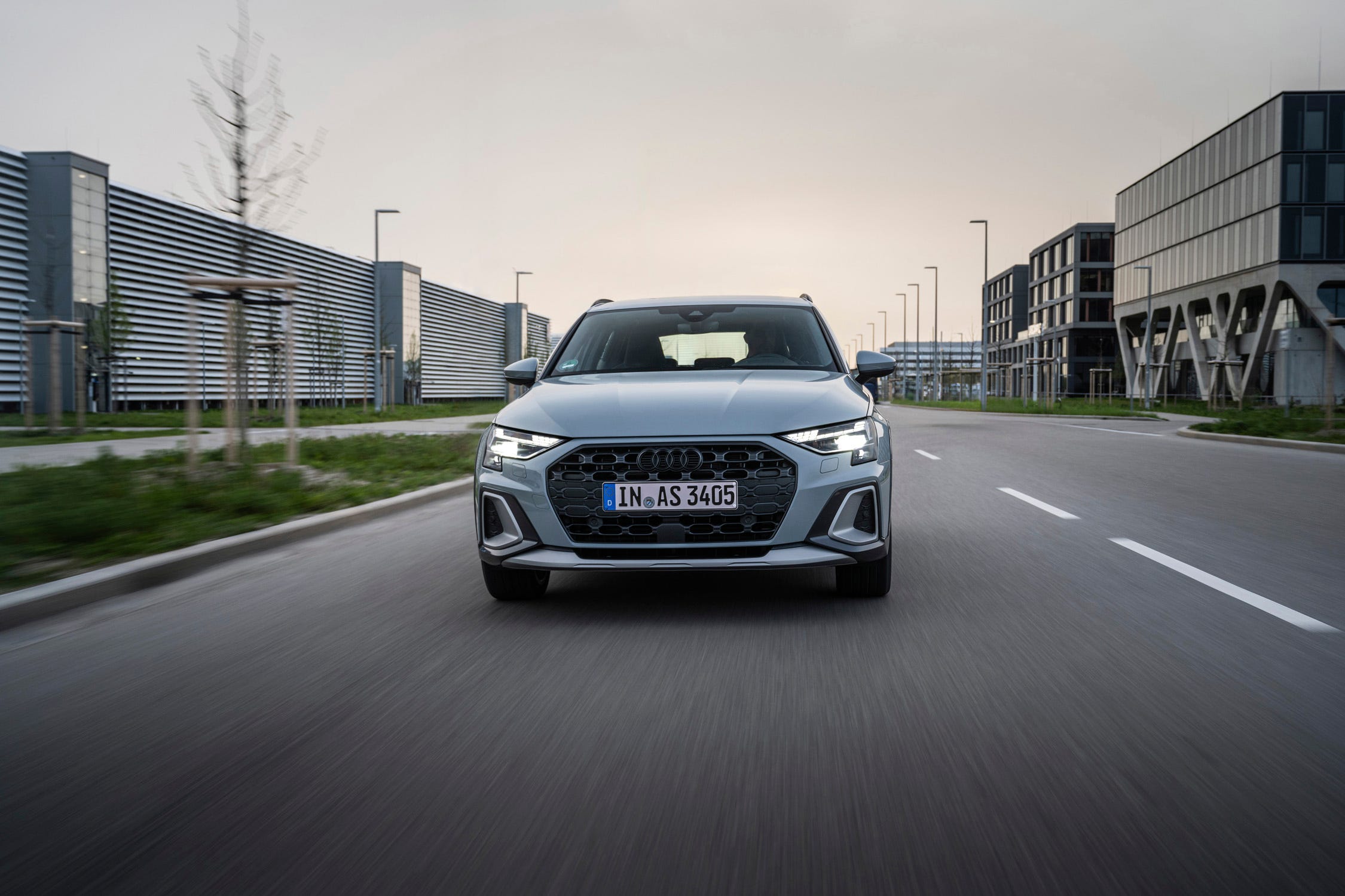 View Photos of the 2025 Audi A3 Allstreet