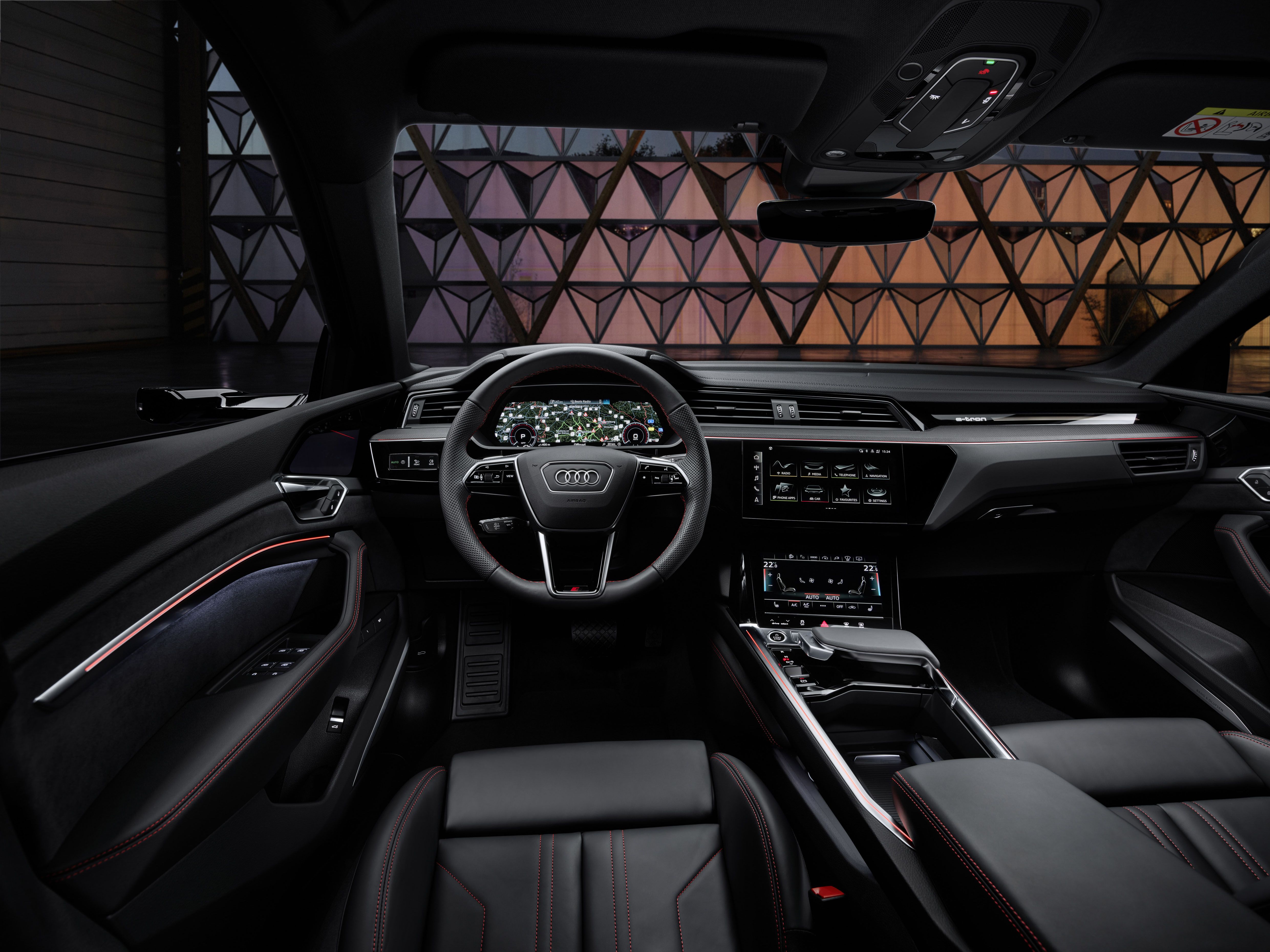 View Photos of the 2024 Audi Q8 e-tron and SQ8 e-tron